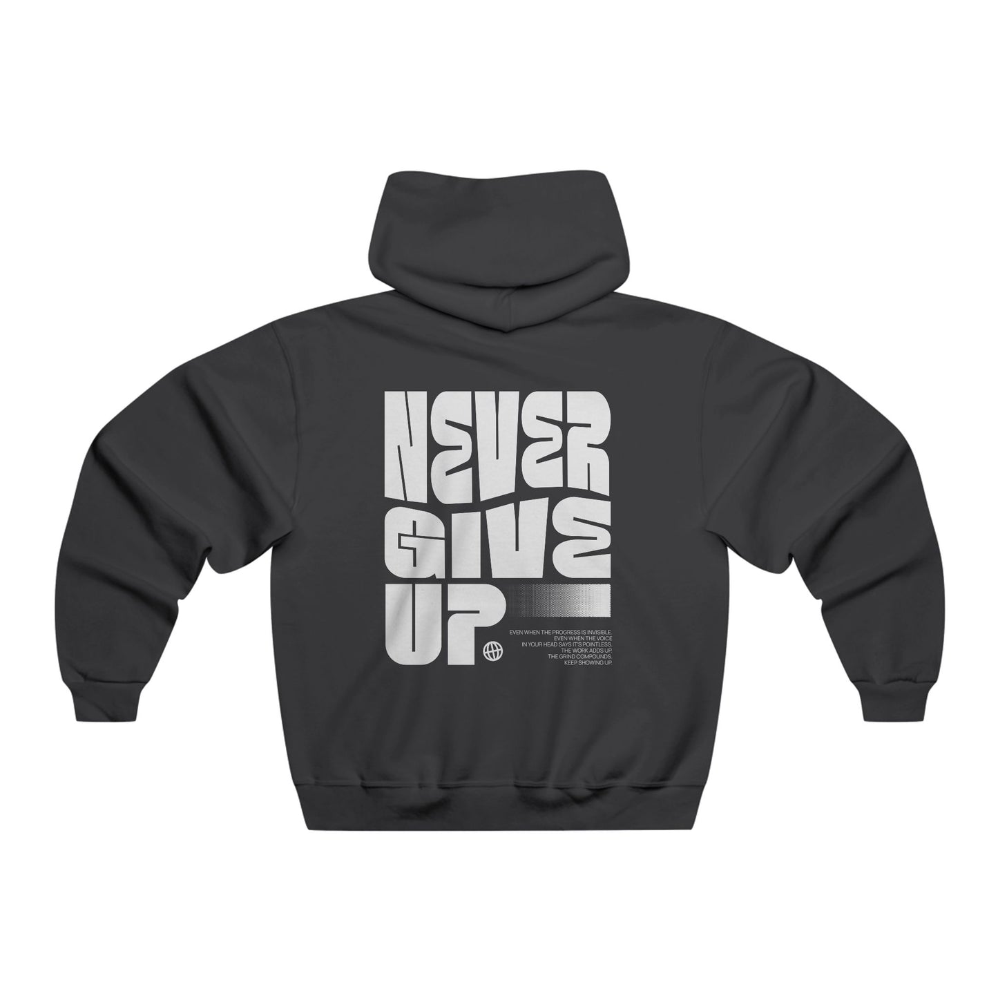 Athlete's Never Give Up Hooded Sweatshirt - LeLigue