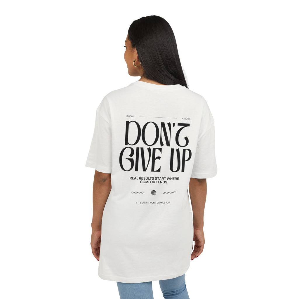 LeLigue Athletic Oversize Tee - Don't Give Up