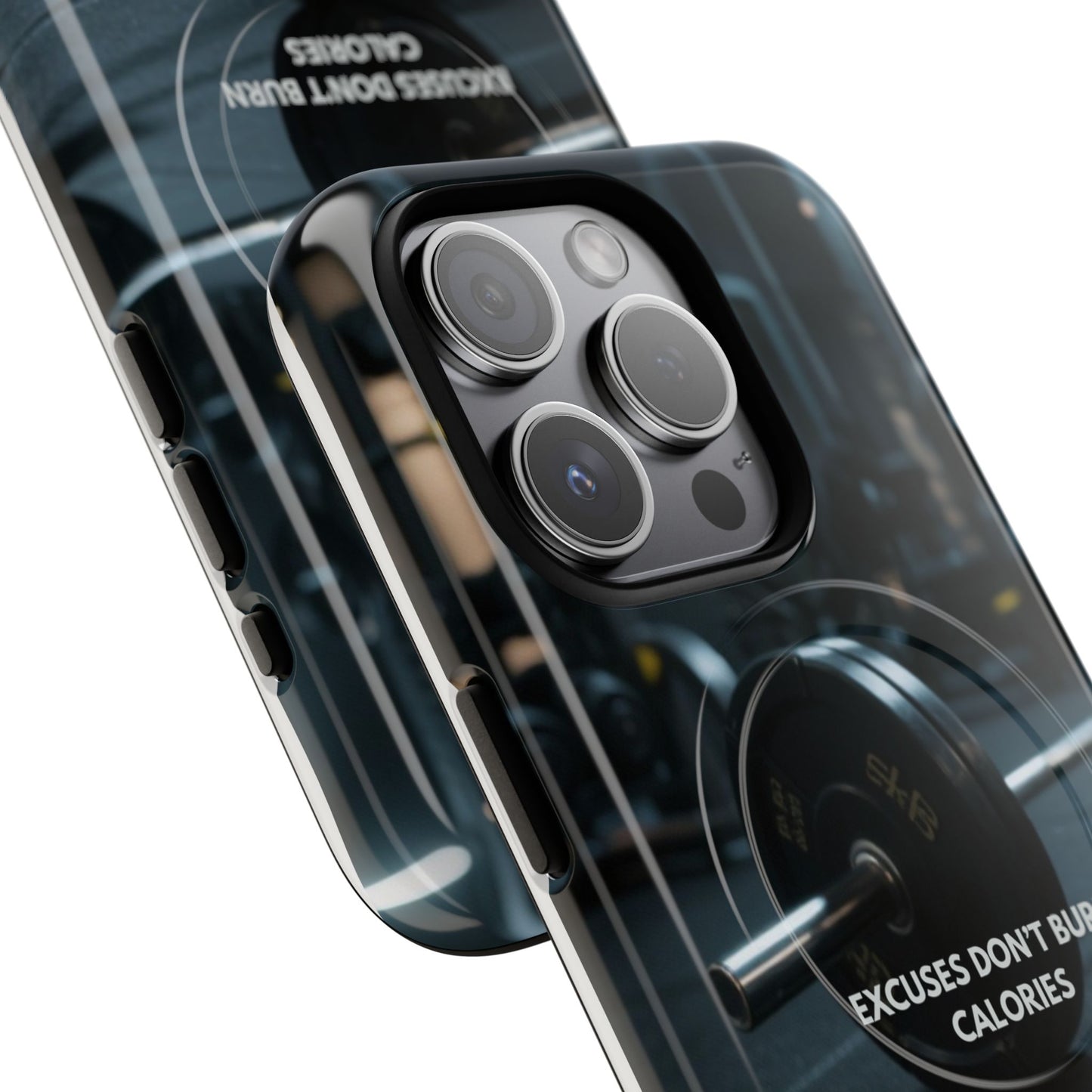 Fitness Motivational Magnetic Phone Cases - "Excuses Don't Burn Calories"