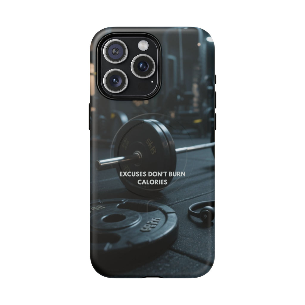Fitness Motivational Magnetic Phone Cases - "Excuses Don't Burn Calories"