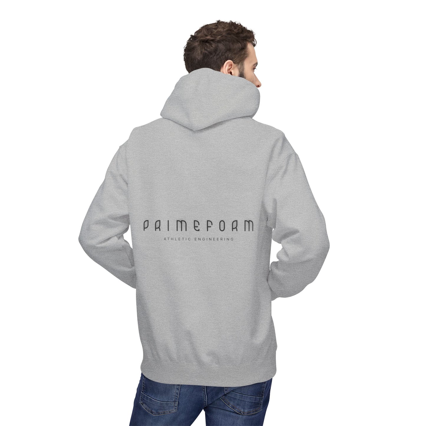 Fleece Hoodie for Athletes - Primeform Quote Design by LeLigue Unisex