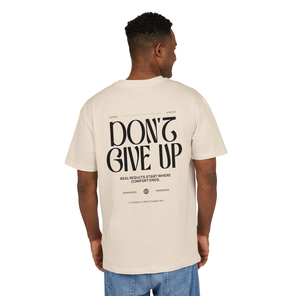 LeLigue Athletic Oversize Tee - Don't Give Up