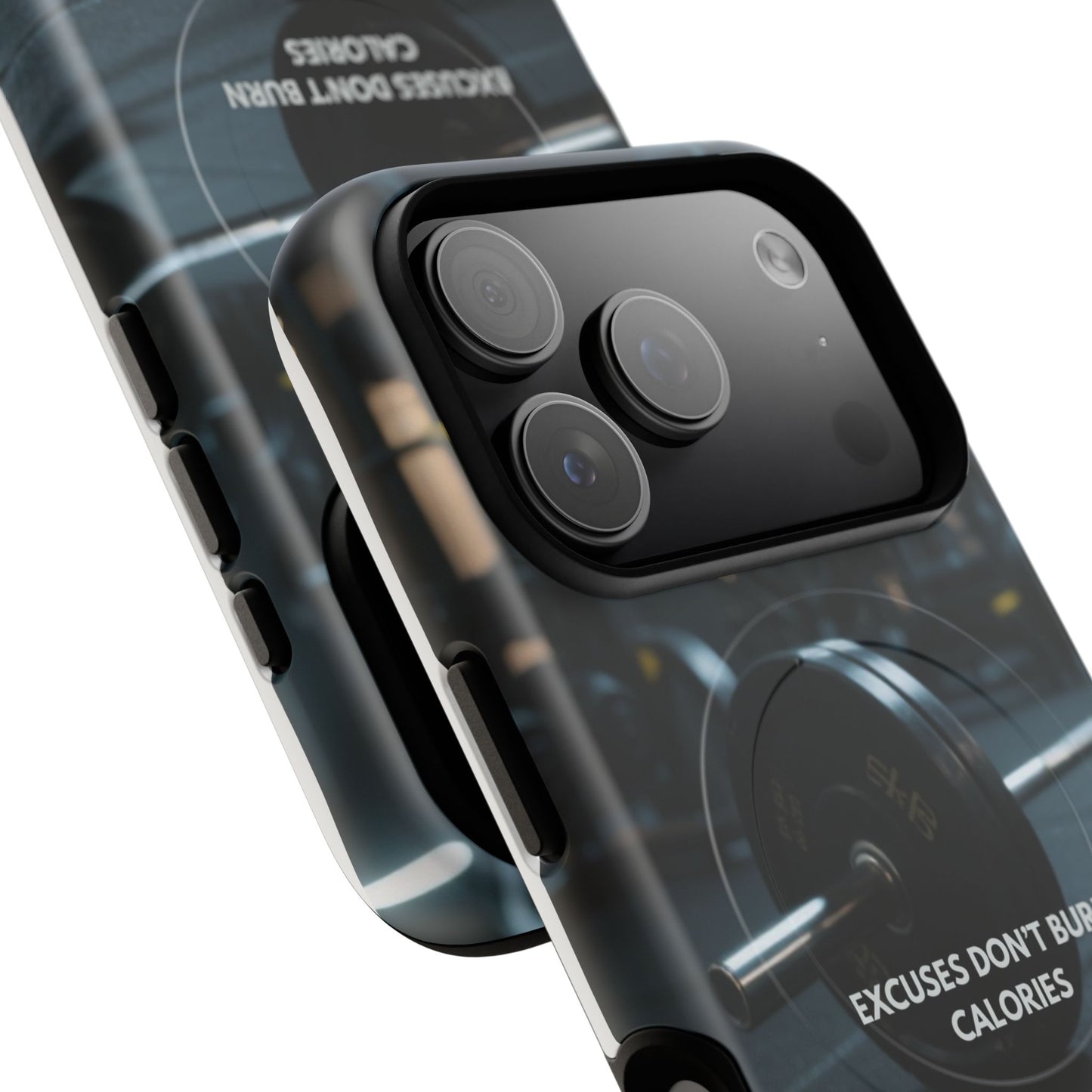 Fitness Motivational Magnetic Phone Cases - "Excuses Don't Burn Calories"