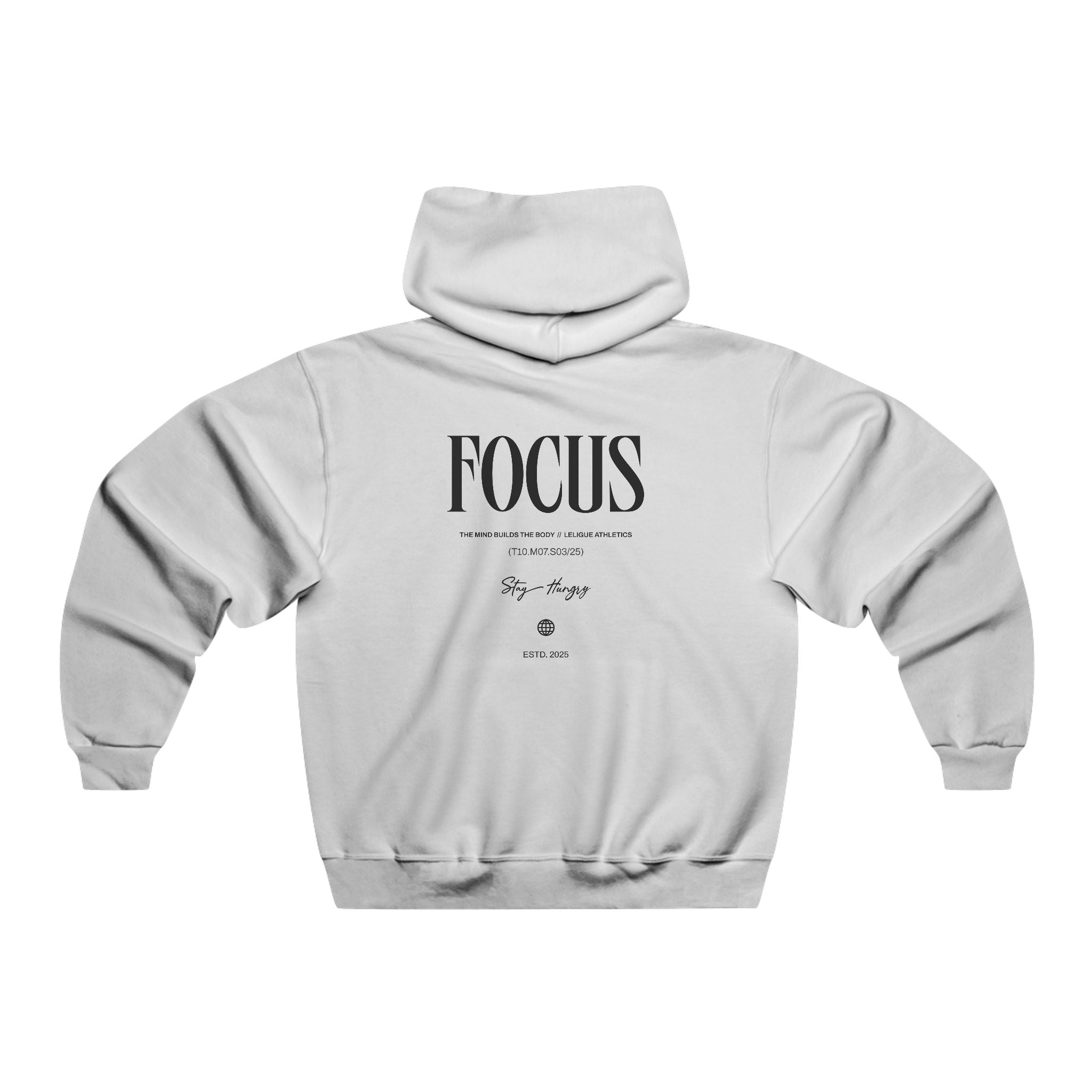 LeLigue Athlete Focus Quote Hoodie