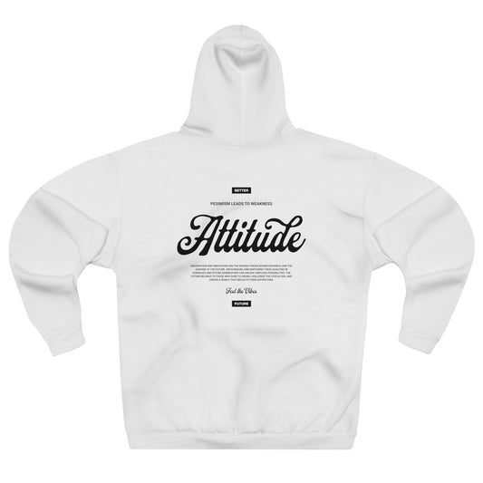 LeLigue Attitude Hoodie Weiß Minimalistischer Hoodie