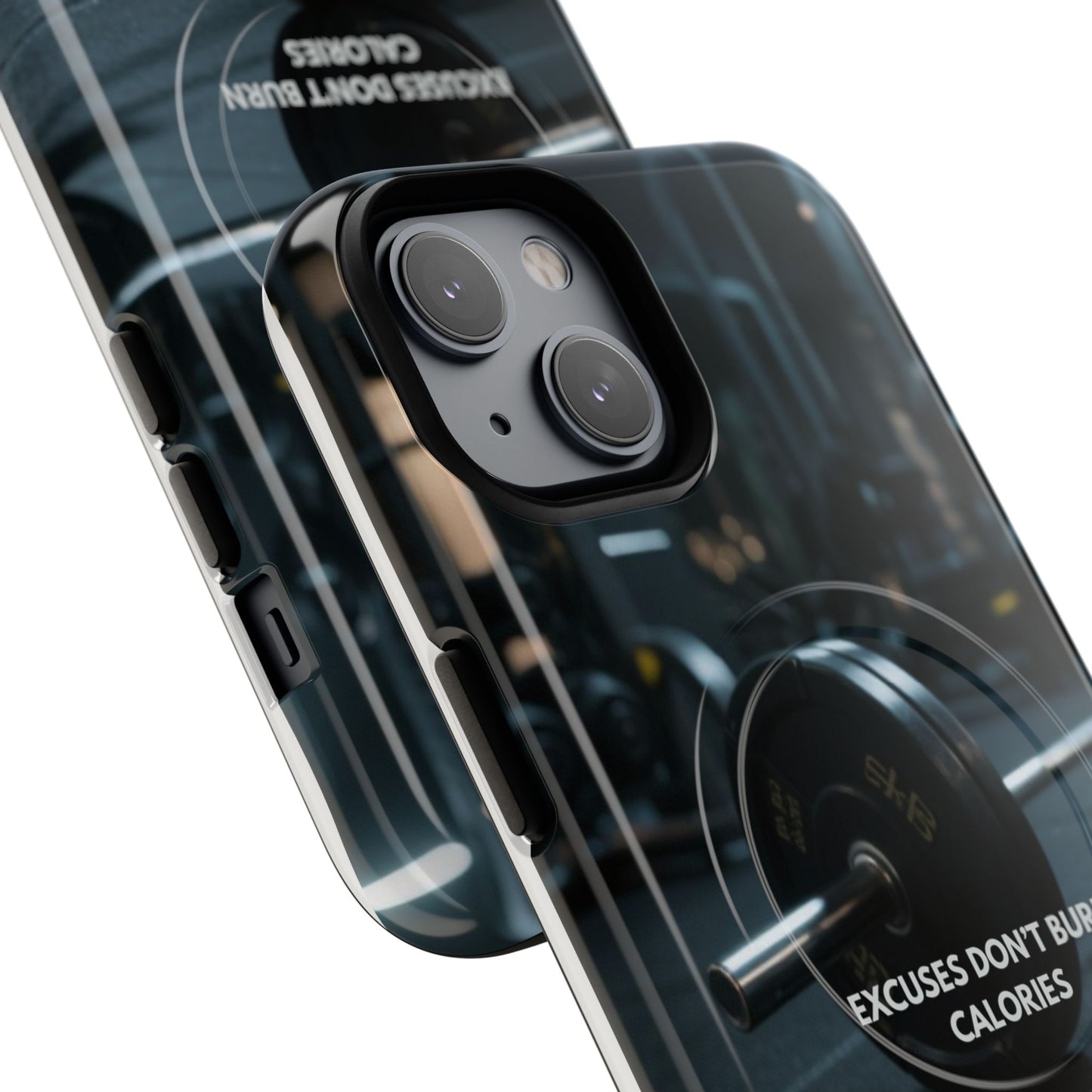 Fitness Motivational Magnetic Phone Cases - "Excuses Don't Burn Calories"
