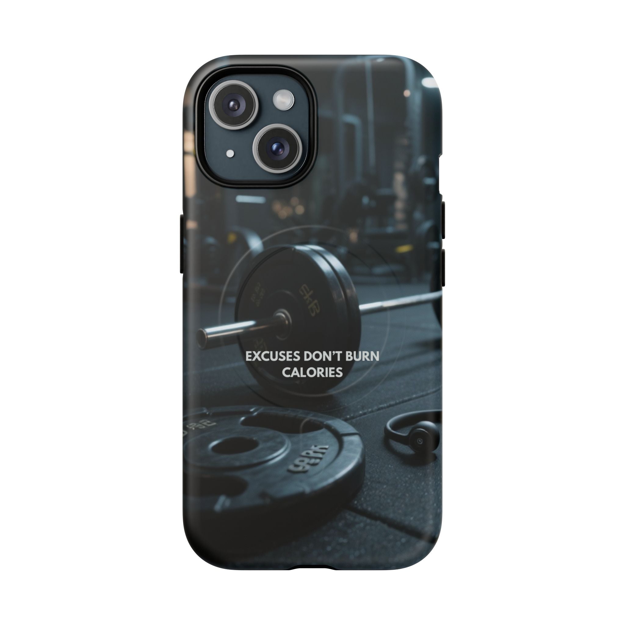 Fitness Motivational Magnetic Phone Cases - "Excuses Don't Burn Calories"