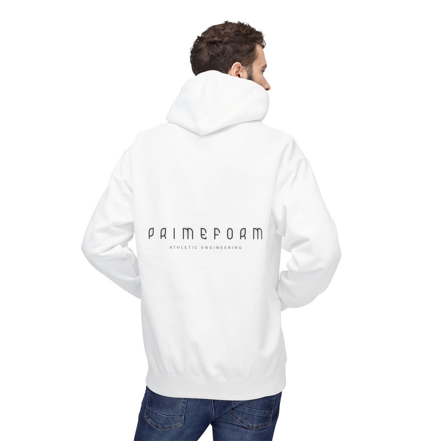 Fleece Hoodie for Athletes - Primeform Quote Design by LeLigue Unisex