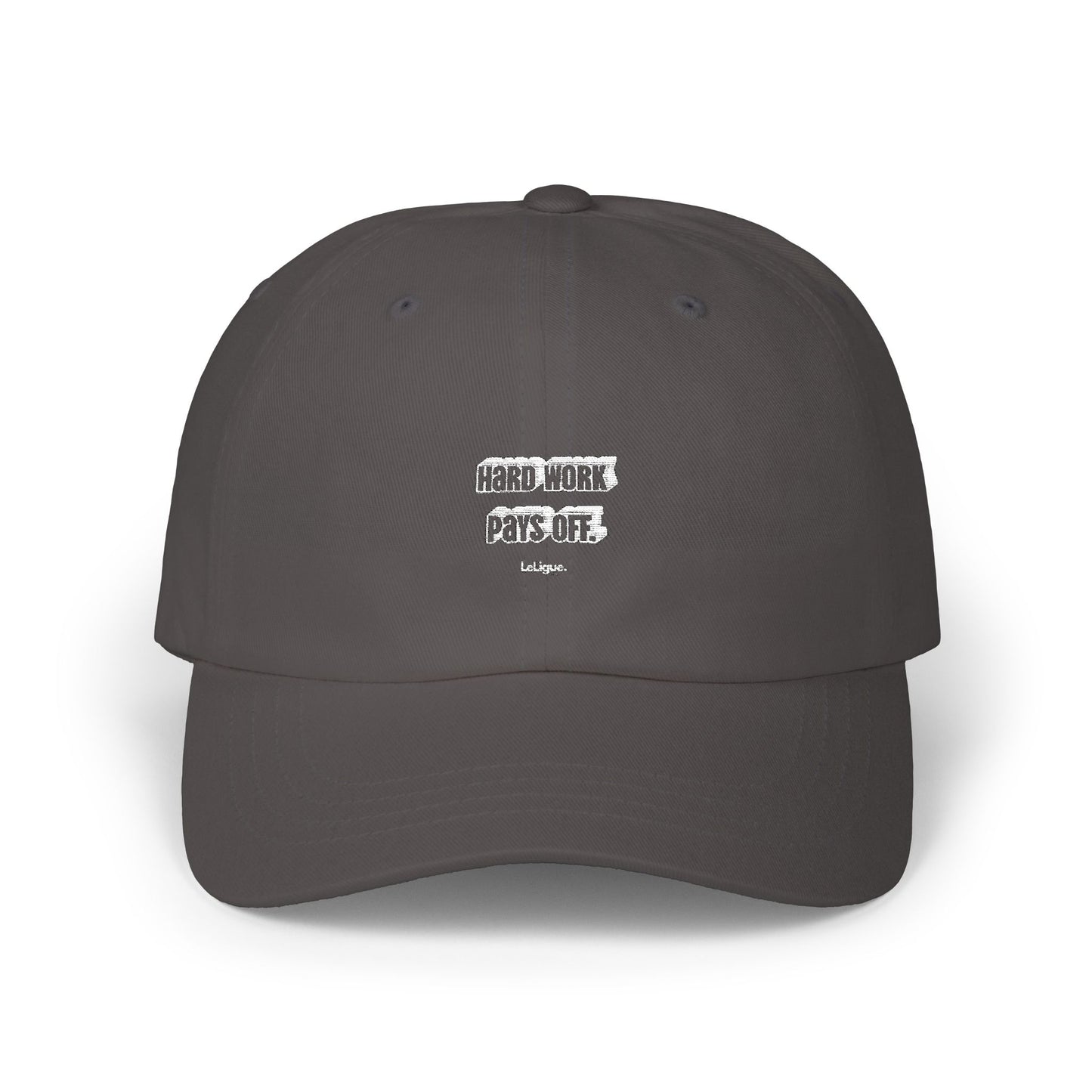 LeLigue Cap - Hard Work Pays Off Motivational Design