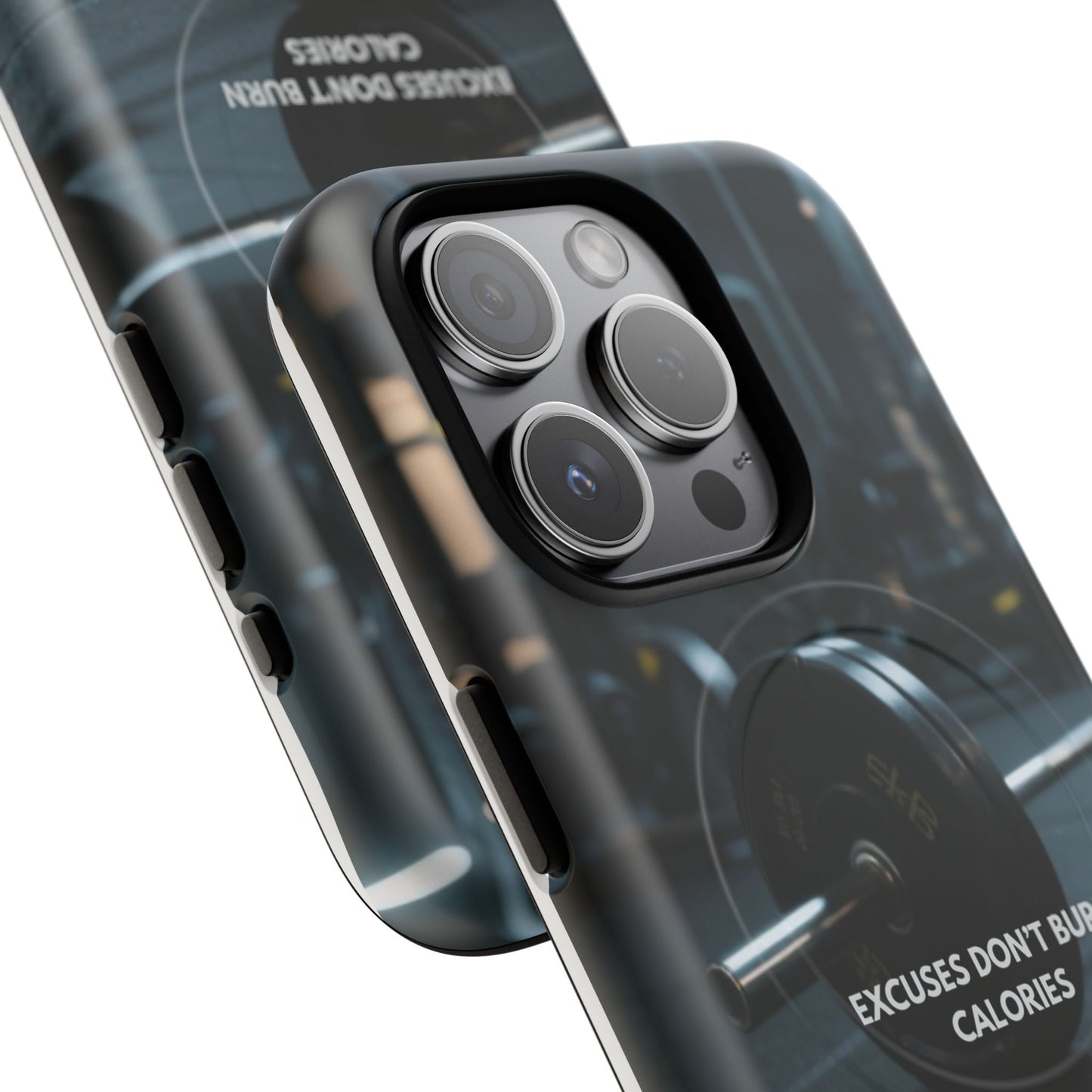 Fitness Motivational Magnetic Phone Cases - "Excuses Don't Burn Calories"