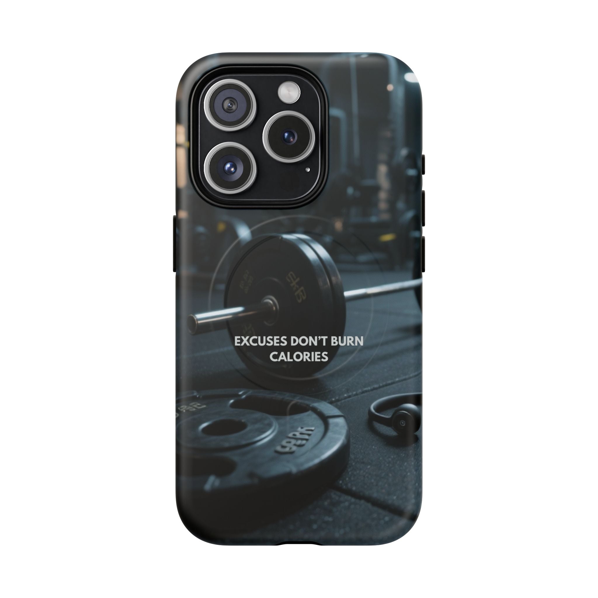 Fitness Motivational Magnetic Phone Cases - "Excuses Don't Burn Calories"