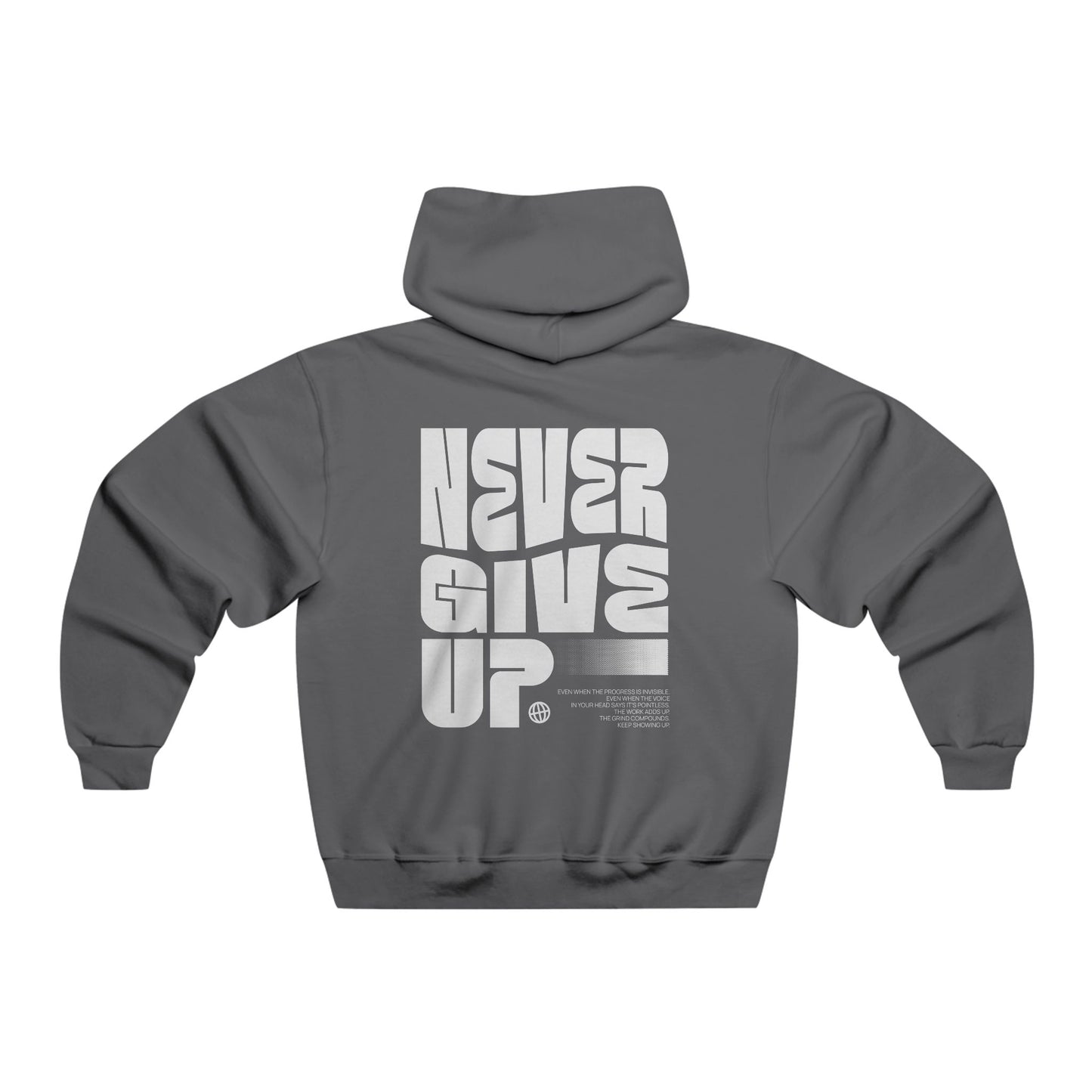 Athlete's Never Give Up Hooded Sweatshirt - LeLigue