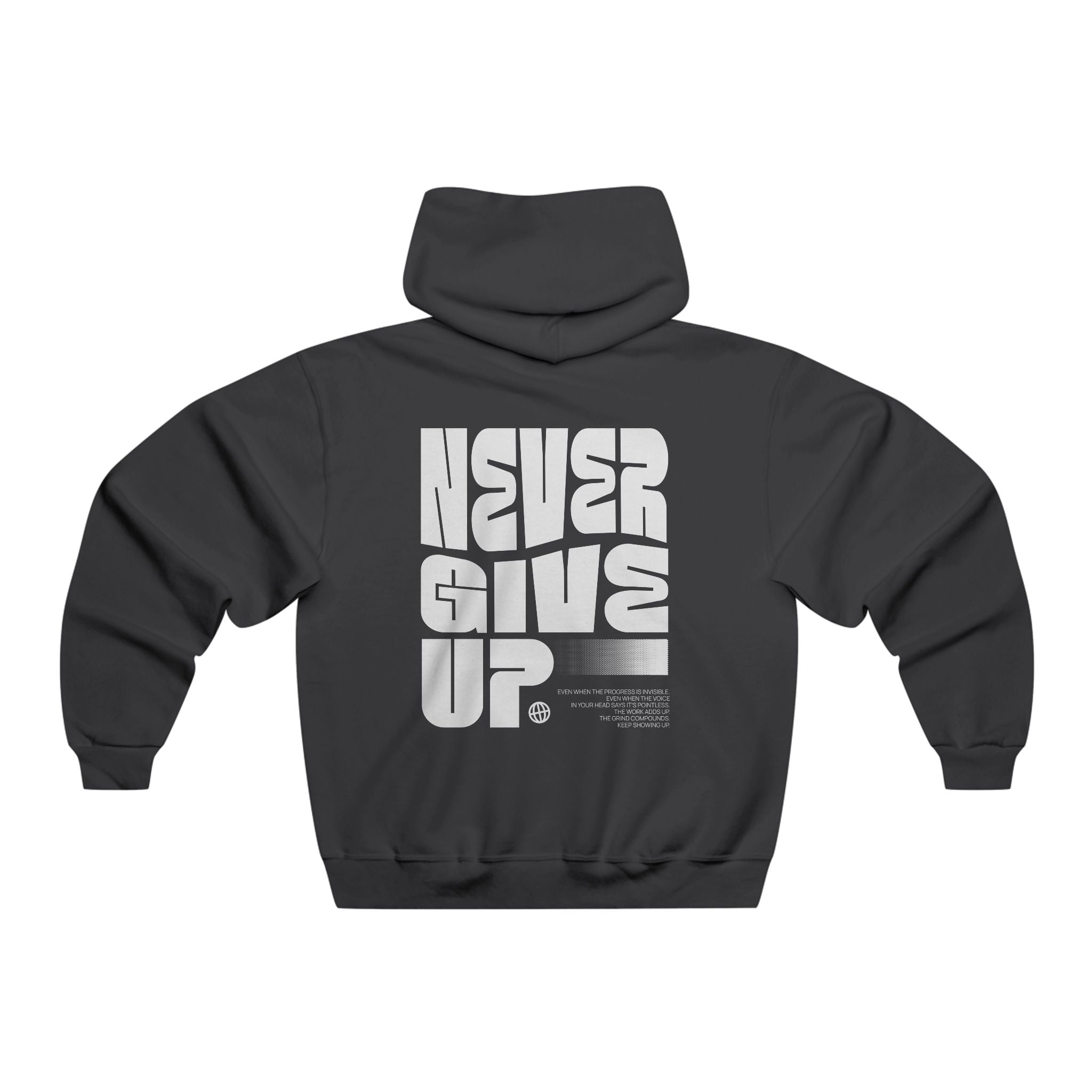 Athlete's Never Give Up Hooded Sweatshirt - LeLigue